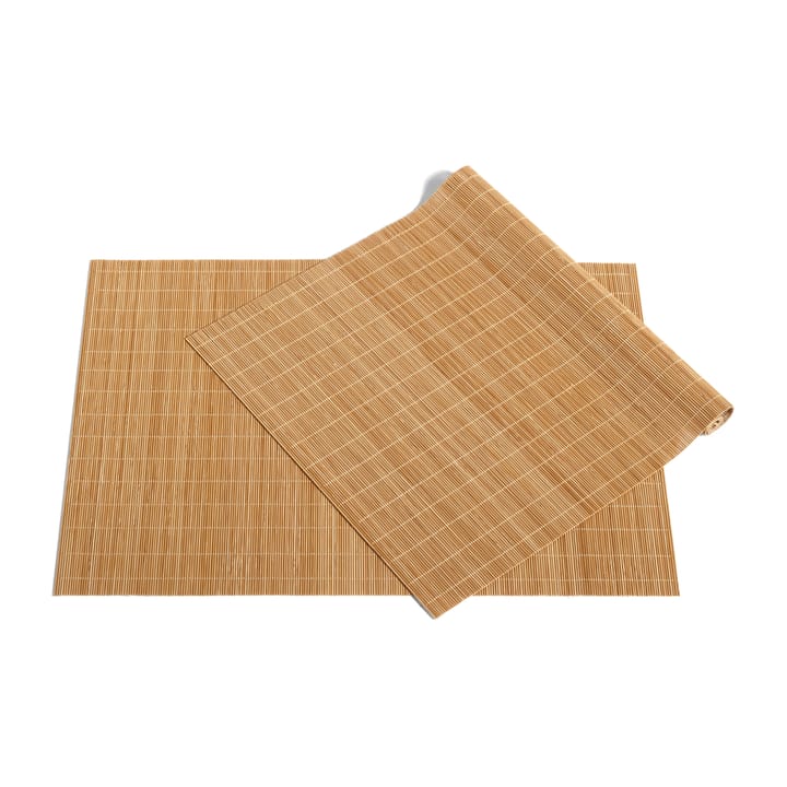 Bamboo dækkeserviet 31x44 cm 2-pak, Naturfarvet HAY