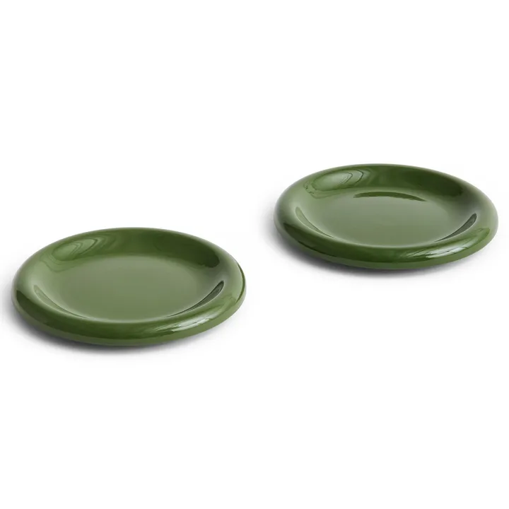 Barro tallerken - Green, Ø18 cm 2-pak - HAY