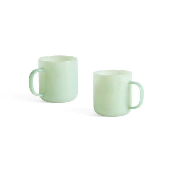 Borosilicate krus 30 cl 2-pak, Jade light green HAY