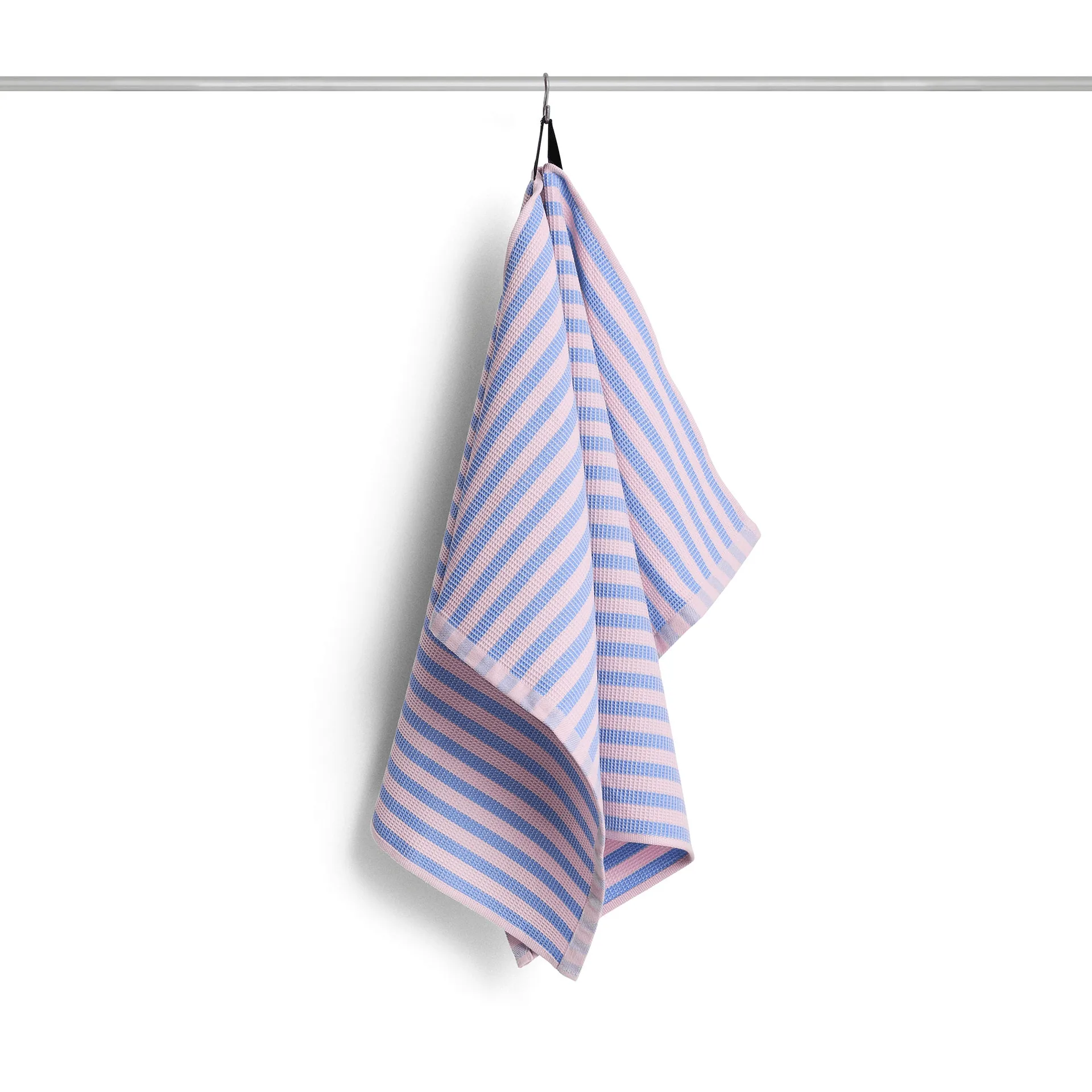 Canteen viskestykke 52x80 cm, Sky blue-light pink block stripe HAY