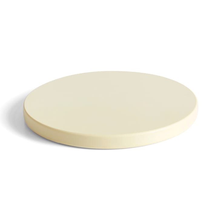 Chopping Board skærebræt L Ø34 cm, Offwhite HAY