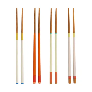Colour spisepinde 4-pak - Bright - HAY