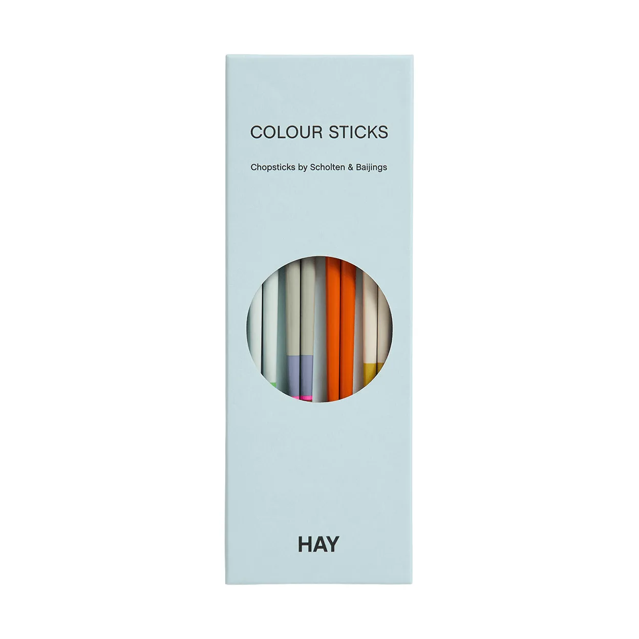 Colour spisepinde 4-pak, Bright HAY