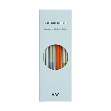 Colour spisepinde 4-pak - Bright - HAY