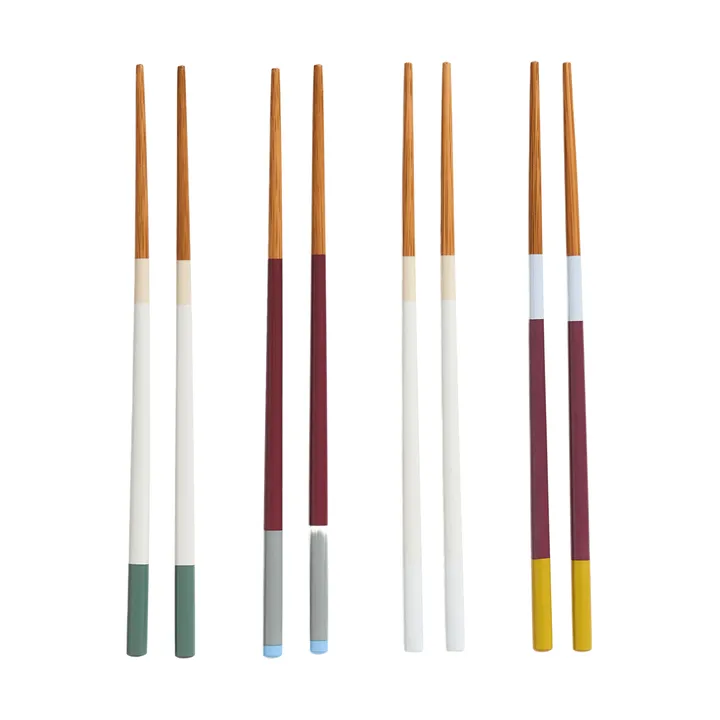 Colour spisepinde 4-pak - Subtle - HAY