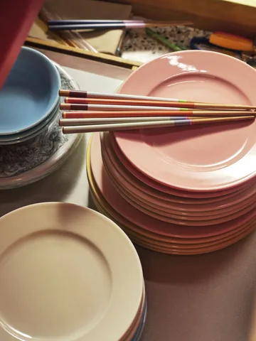 Colour spisepinde 6-pak - Multi - HAY