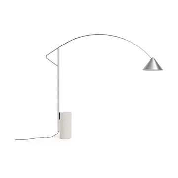 Compass gulvlampe - Sølv - HAY