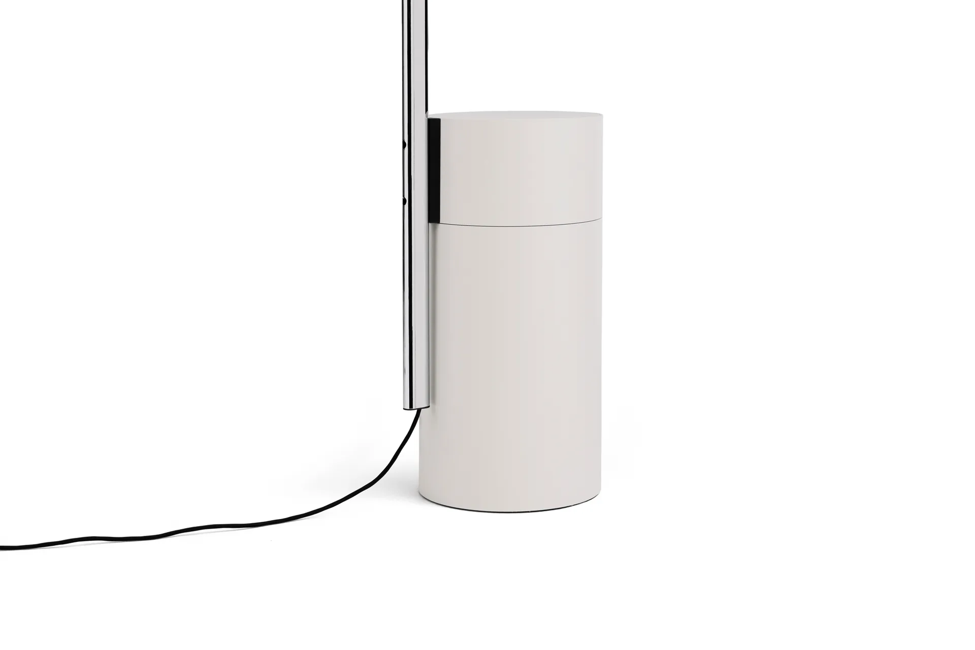 Compass gulvlampe, Sølv HAY