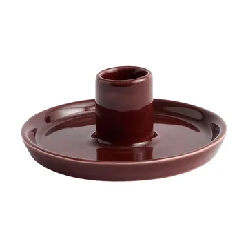 Disc lysestage - Chestnut brown, small, Ø10x4,8 cm - HAY