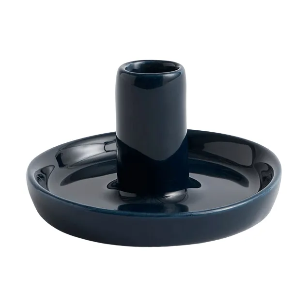 Disc lysestage - Midnight blue, Ø7x4 cm - HAY