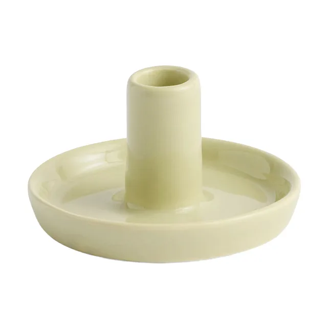 Disc lysestage - Soft pistacchio, Ø7x4 cm - HAY