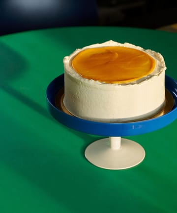 Display kagefad på fod Ø26,5 cm - Blå/Beige - HAY