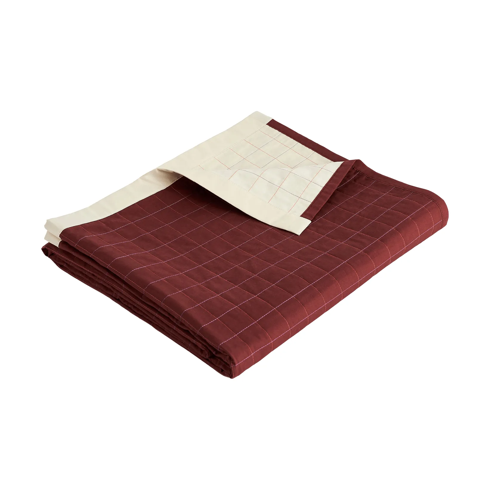 Dori sengetæppe, Maroon, 195x245 cm HAY