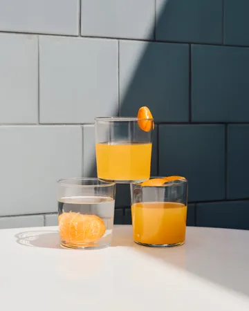 Glas drikkeglas M 36 cl 4-pak - Klar - HAY