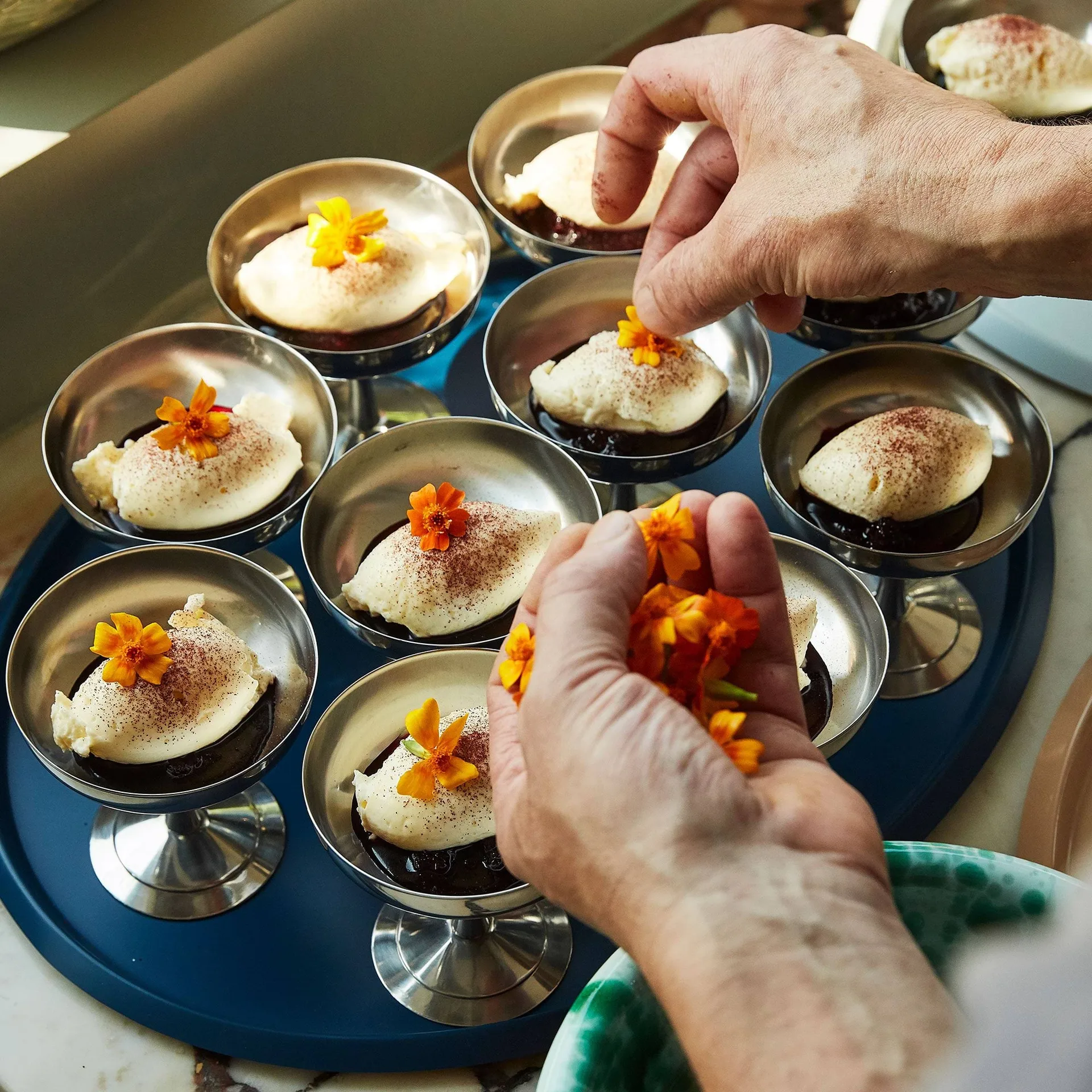 Italian Ice Cup dessertskål, Rustfrit stål HAY