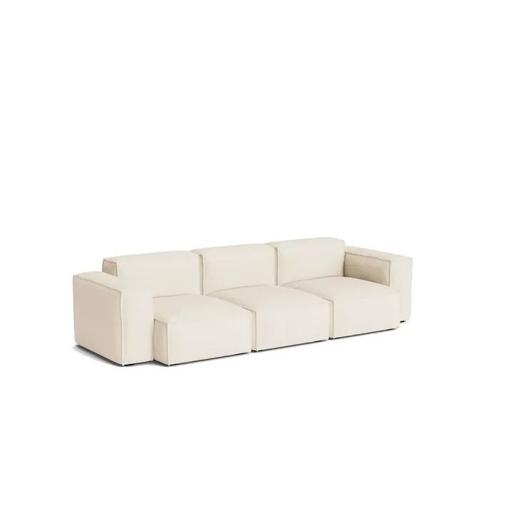 Mags Soft Low Armrest sofa 2,5-personers kombination 1 - Turf cream, aftageligt betræk - HAY