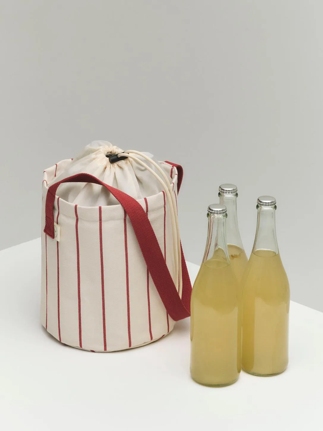 Outdoor Market flasketaske, Beige-red, medium HAY