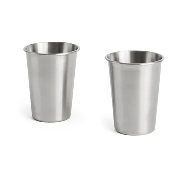 Outdoor Market krus - Rustfrit stål, 350 ml, 2-pak - HAY
