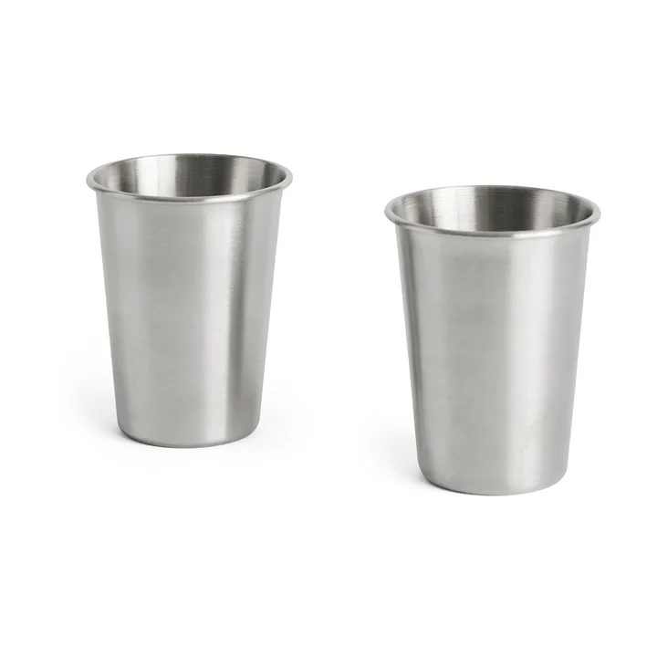 Outdoor Market krus - Rustfrit stål, 350 ml, 2-pak - HAY