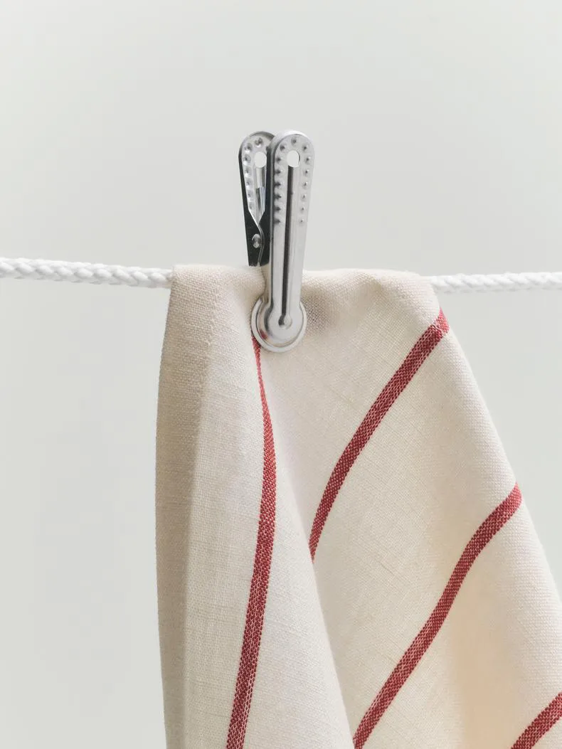 Outdoor Market viskestykke, Beige-red, 2-pak HAY