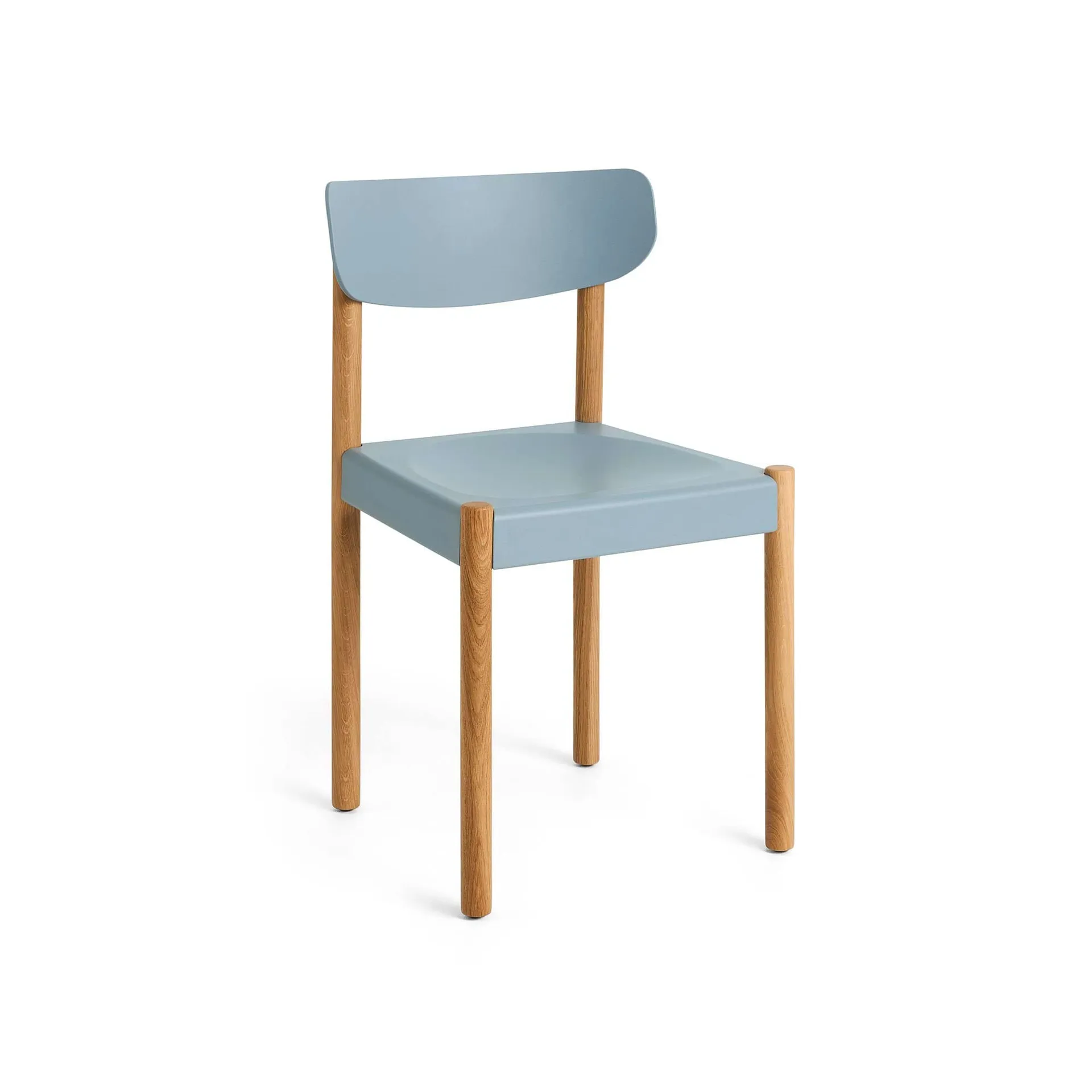 Pack Chair 10 stol, Oliebehandlet eg-ash blue HAY