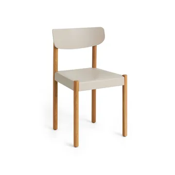 Pack Chair 10 stol - Oliebehandlet eg-chalk grey - HAY