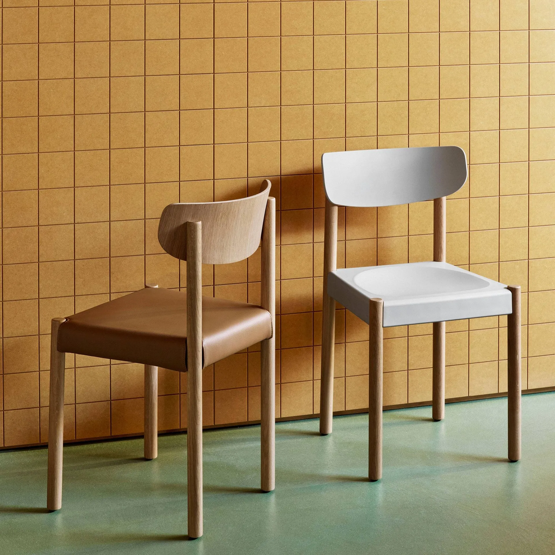 Pack Chair 10 stol, Oliebehandlet eg-chalk grey HAY