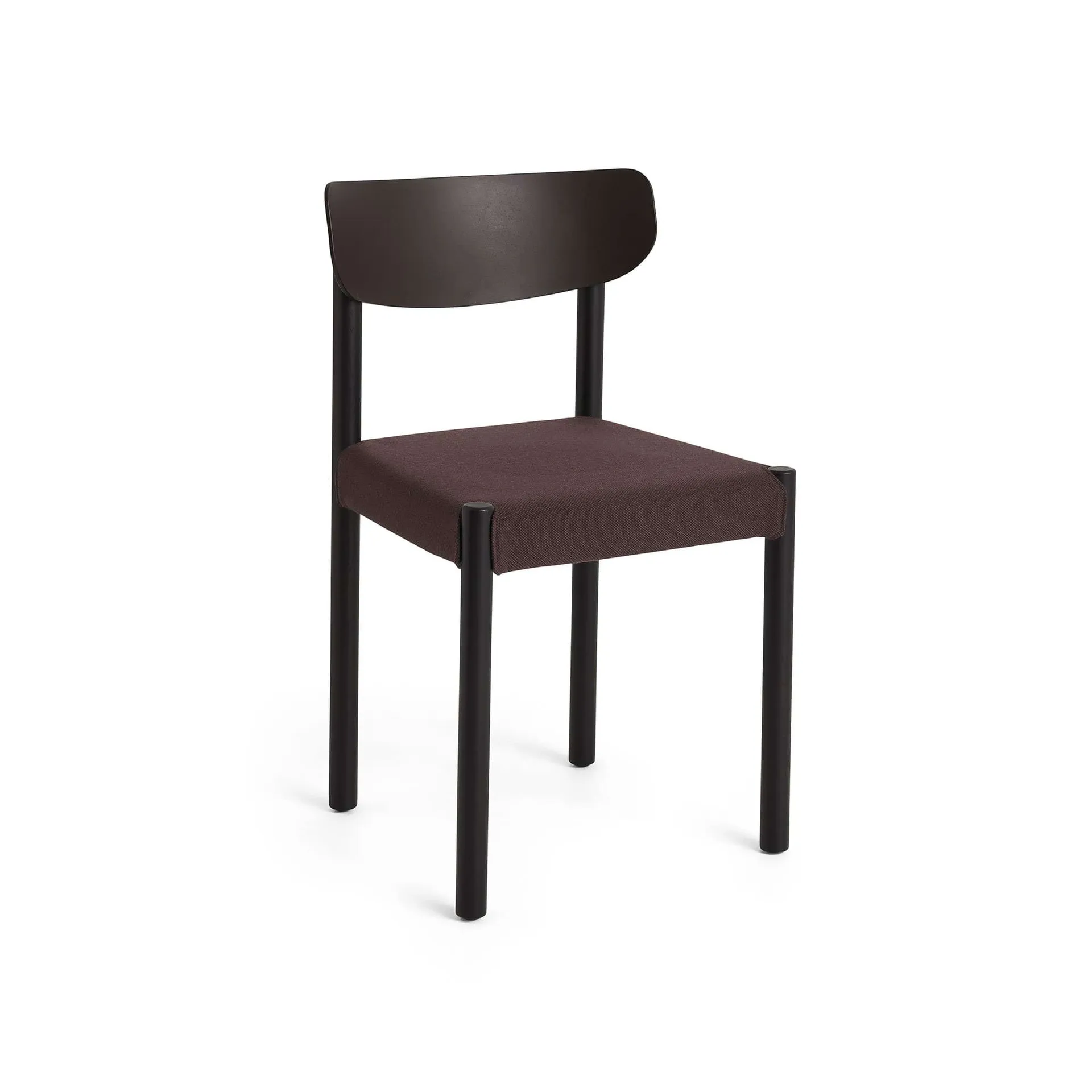 Pack Chair 11 stol, Oliebehandlet eg-graphite brown-Steelcut 695 HAY