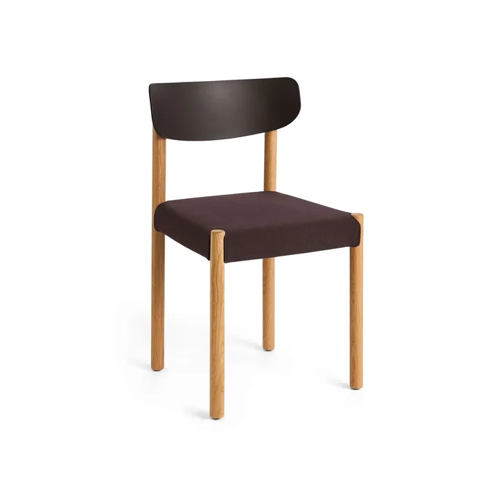 Pack Chair 11 stol - Oliebehandlet eg-graphite brown-Steelcut 695 - HAY