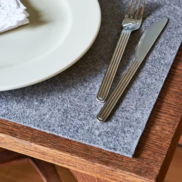 Placemat dækkeserviet - dark grey - HAY