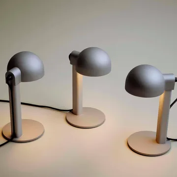 Posto bordlampe - Silver grey - HAY
