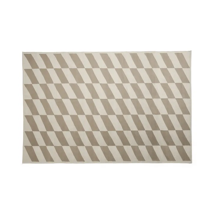 Shift Kelim tæppe 200x300 cm - Beige - HAY