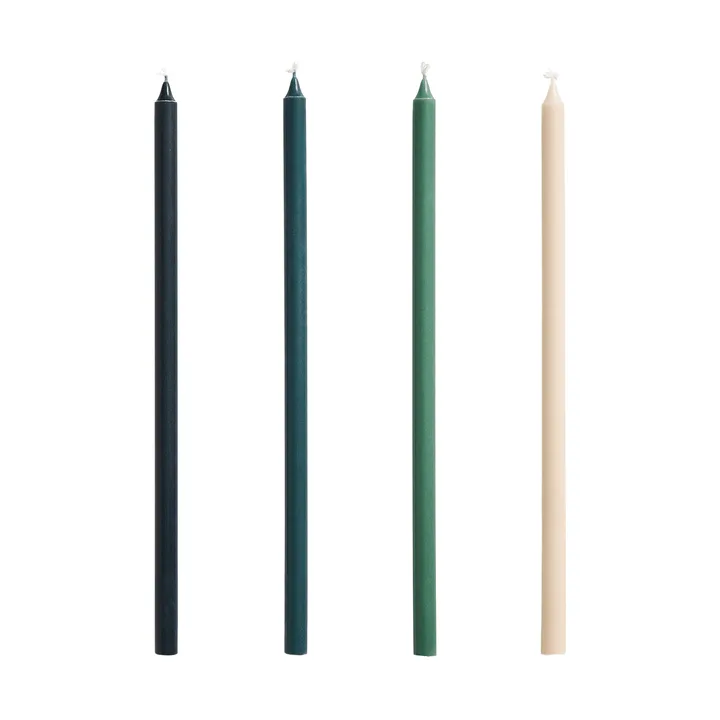 Slim lys 4-pak - Green-dark green - HAY