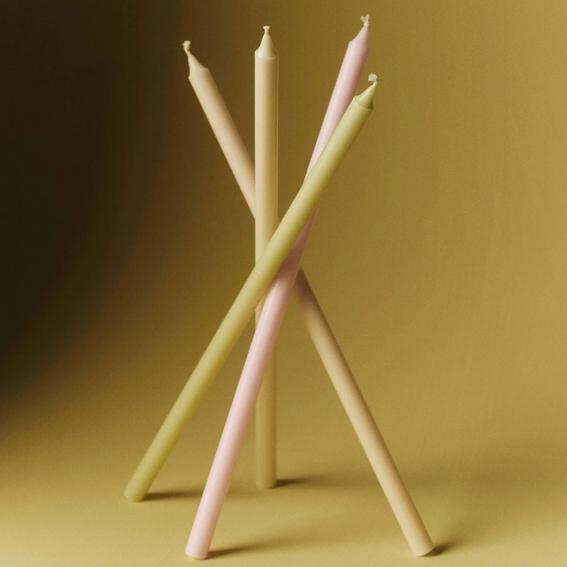 Slim lys 4-pak, Pastels HAY