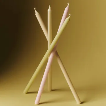 Slim lys 4-pak - Pastels - HAY