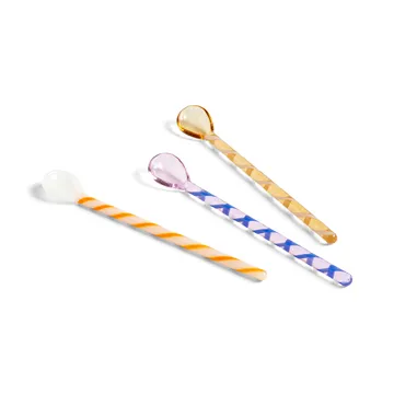 Spice glasske 3-pak - Amber/Light pink/White - HAY