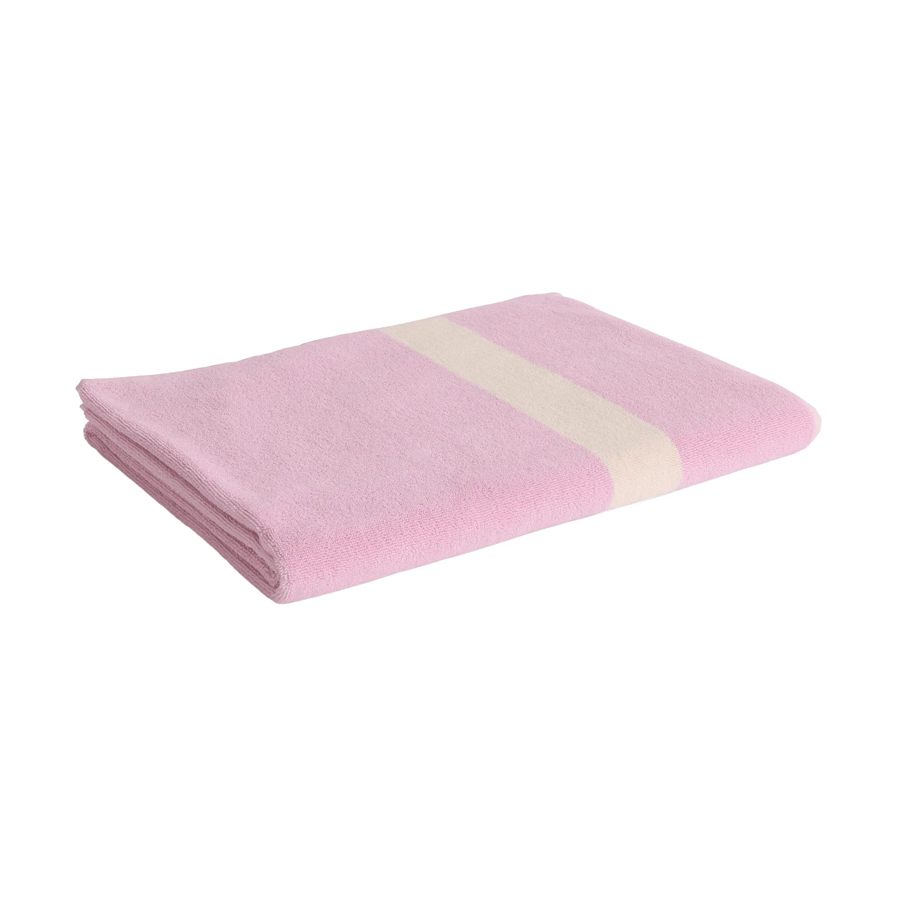 Stripe håndklæde, Cool pink, 100x150 cm HAY