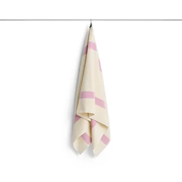 Stripe håndklæde - Cool pink, 70x140 cm - HAY