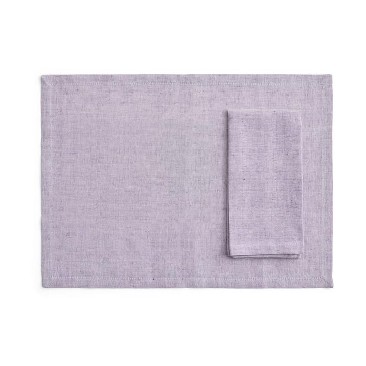 Tavolo dækkeserviet/serviet 4-pak - Soft purple - HAY