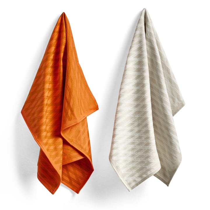 Tea Towel Marker diamond viskestykke 2-pak, No 2 HAY