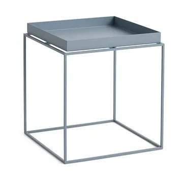 Tray Table medium brickbord - Pigeon blue, 40x40x44 cm - HAY