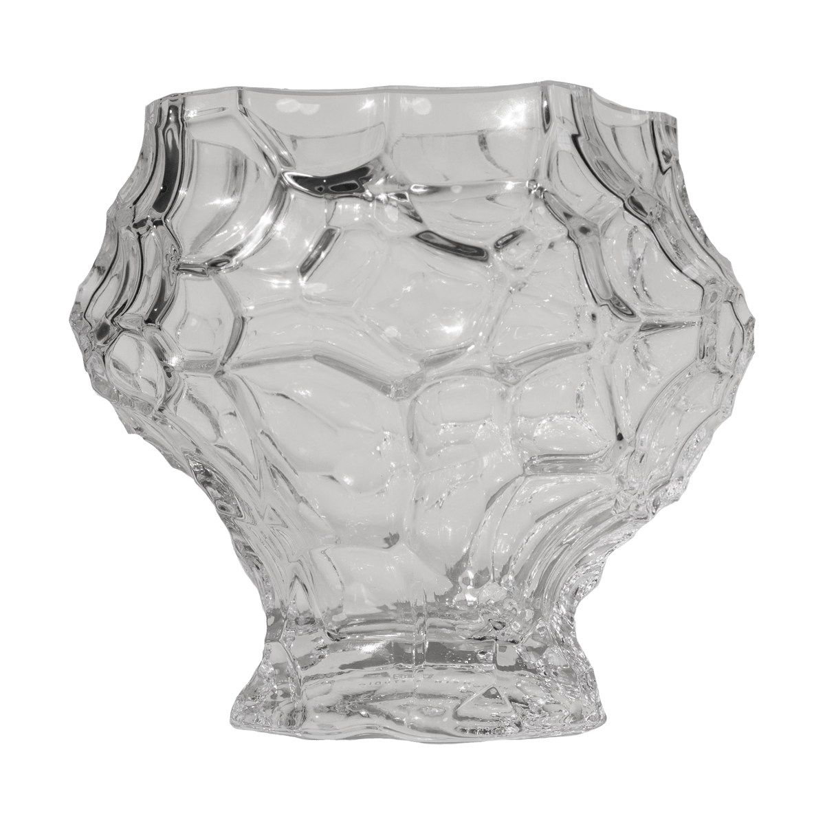Hein Studio Canyon medium vase 18 cm Clear