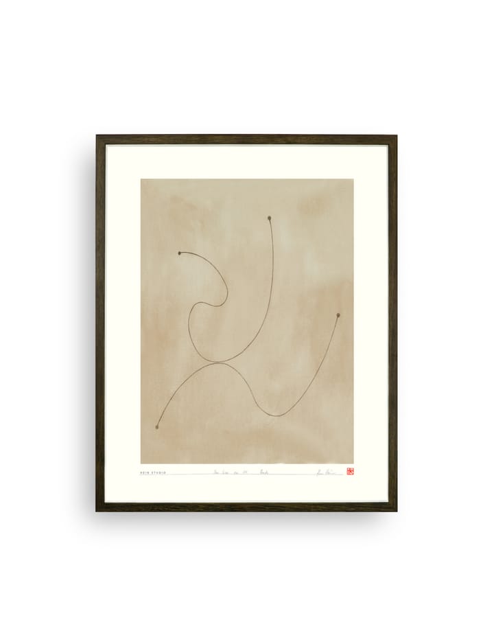 One Line plakat 40x50 cm, No. 05 Hein Studio