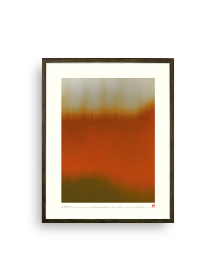 Orange Sunrise plakat 40x50 cm, No. 02 Hein Studio