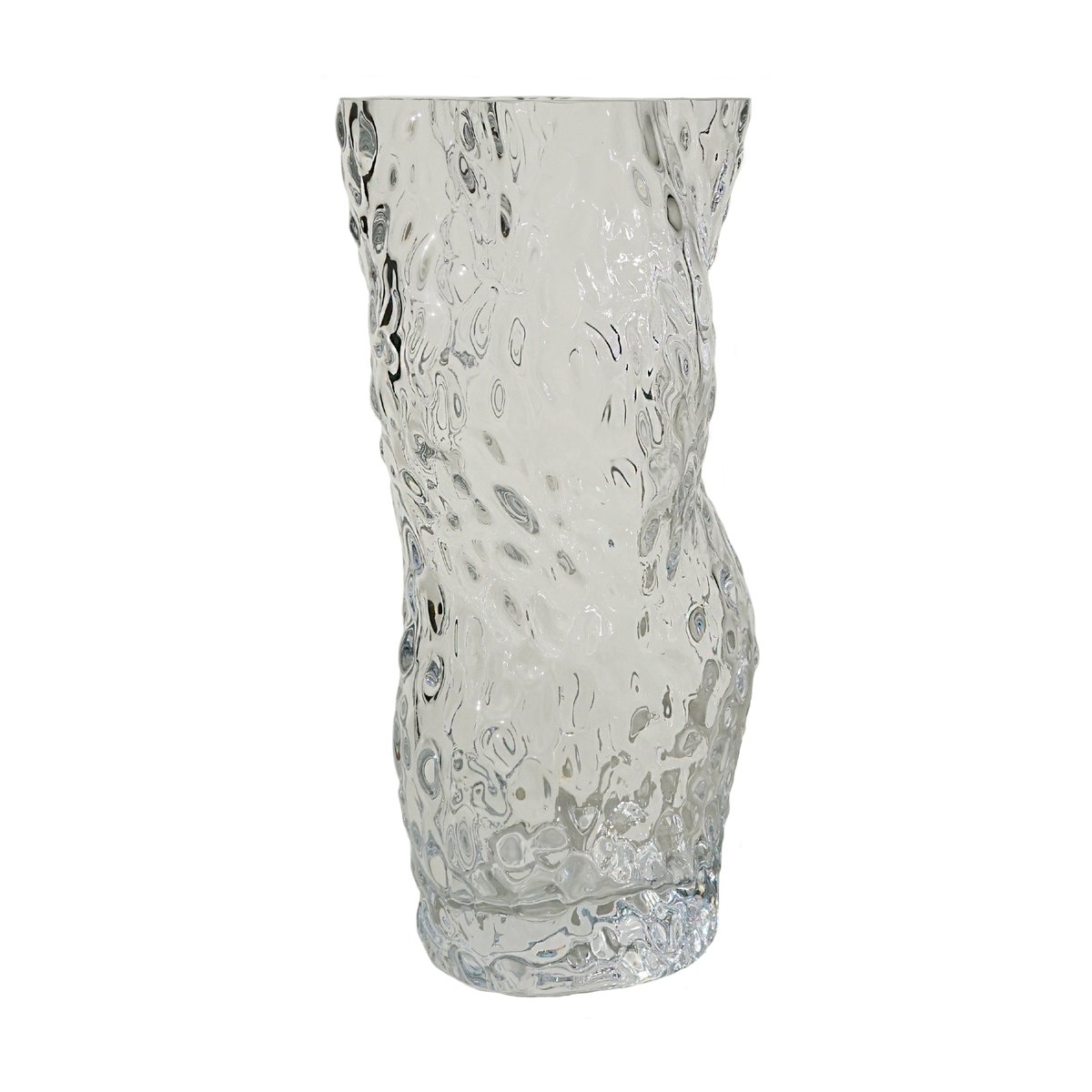 Hein Studio Ostrea Rock vase glas 30 cm Clear