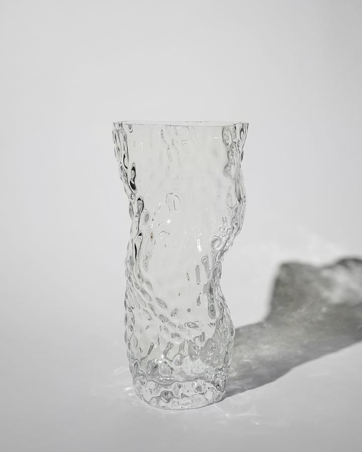 Ostrea Rock vase glas 30 cm, Clear Hein Studio