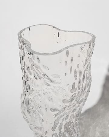 Ostrea Rock vase glas 30 cm - Clear - Hein Studio