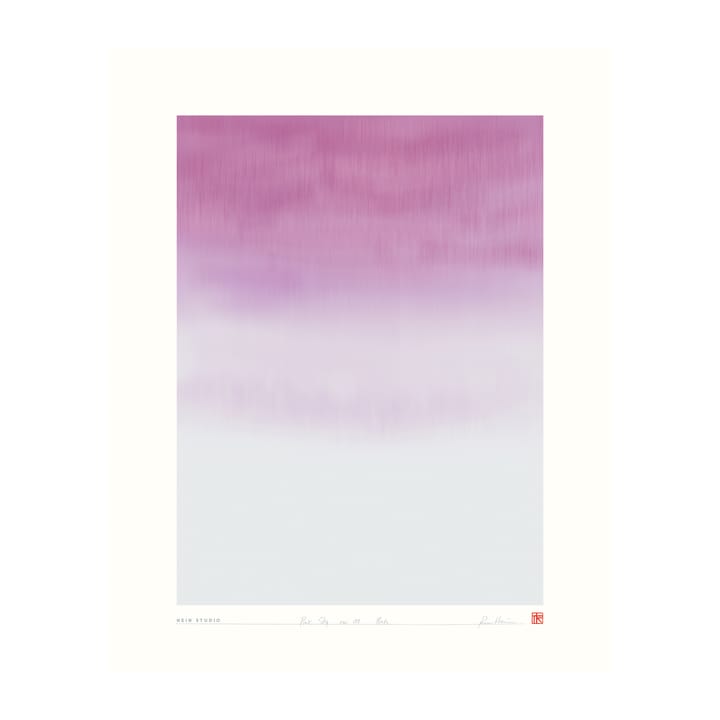Pink Sky plakat 40x50 cm, No. 01 Hein Studio