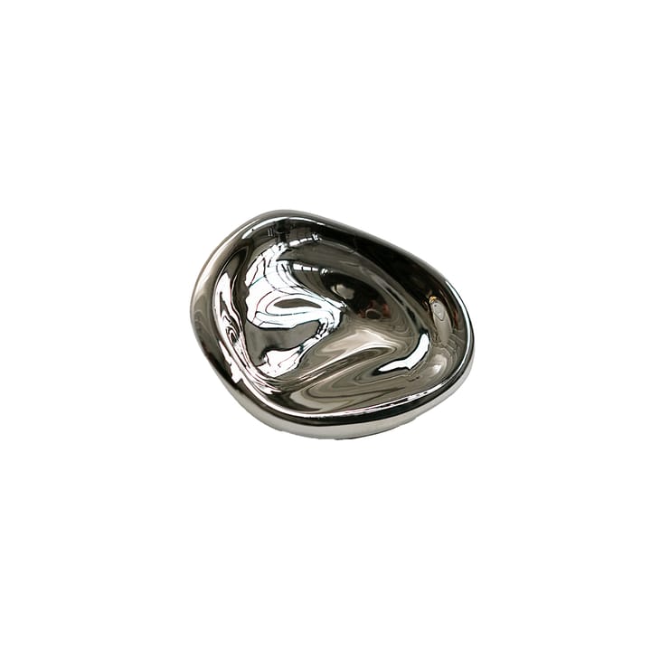 Ripple no. 01 lille knop - Chrome - Hein Studio