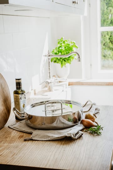 Heirol Cerasafe® Triply sautépande 4 liter - Rustfrit stål - Heirol